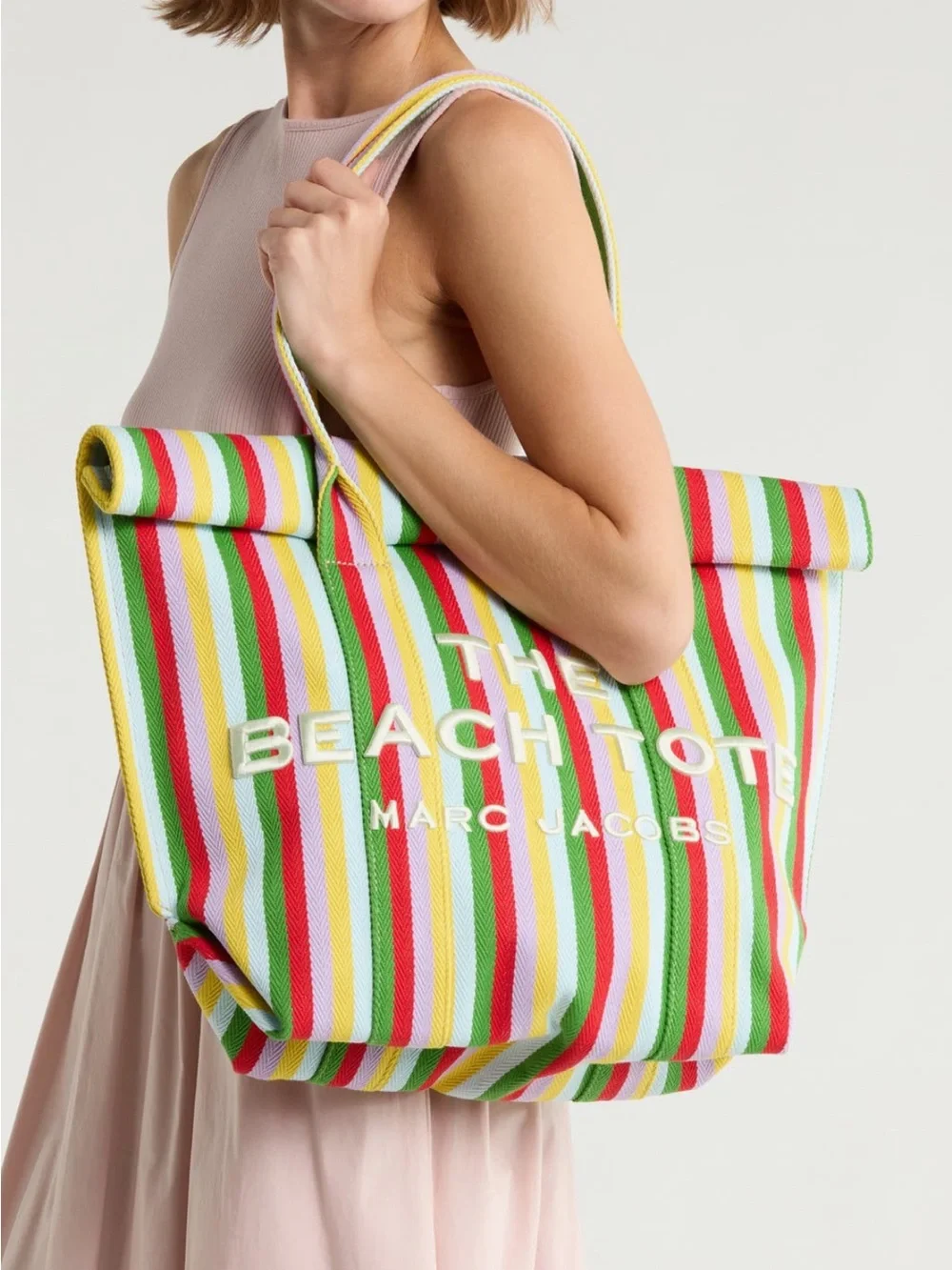 NWT Marc Jacobs The Stripe Beach Tote